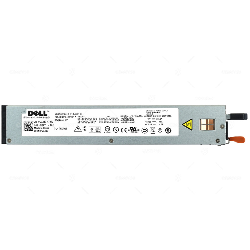 CX357 DELL 400W POWER SUPPLY FOR DELL POWEREDGE R300